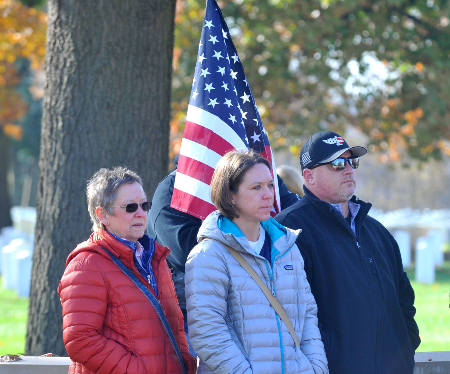 Veterans Day ceremonies at the Rock Island National Cemetery